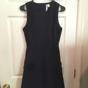 Navy lace dress